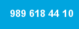 989 618 44 10